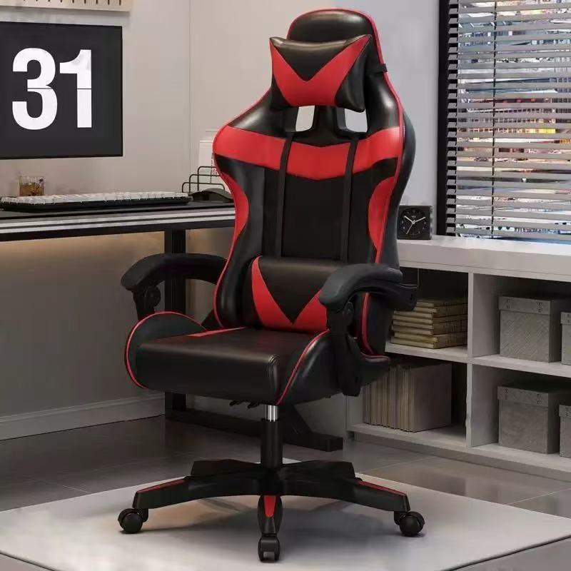 Silla de deportes electrónicos cómodas y sedentarias, silla de computadora doméstica, silla de respaldo ergonómica, silla de oficina reclinable image 7