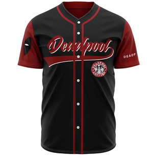 2024 New European and American Men's Foreign Trade 3D Printing Summer Hem Button Loose Baseball Uniform Short-sleeved T-shirt Men's Summer