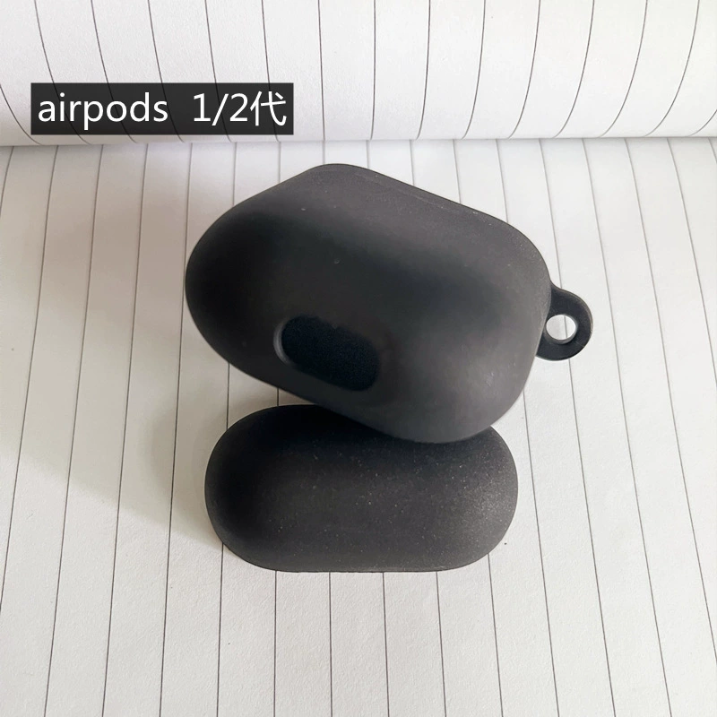 Прямые поставки завода нового третьего поколения AirPods4 чехол для наушников черный матовый мягкий корпус AirPods Pro защитная крышка