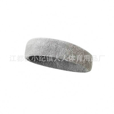 Deportes al aire libre absorbente de sudor toalla diadema banda para el cabello hombres y mujeres moda fitness yoga pañuelo diadema LOGO image 18