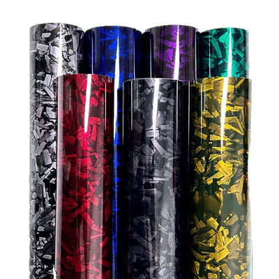 Auto Color Change Film: Film Carbon Fiber Sticker Interior