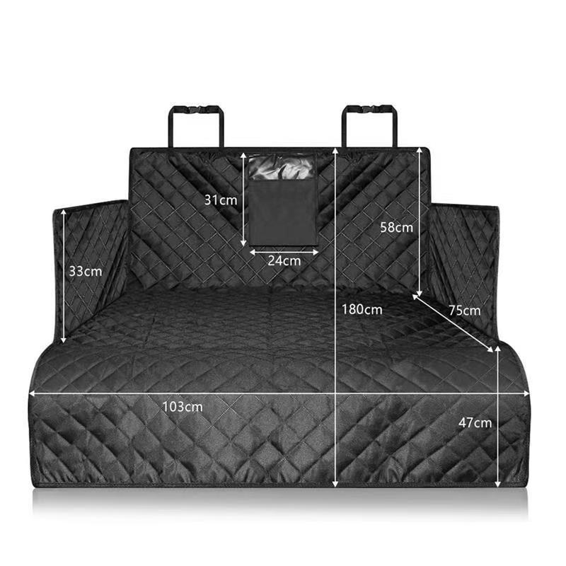 Cross-Border Car Pet Trunk Mat, Anti-Dirt Mat for Pets When Going Out in the Car, Universal Car Pet Mat
