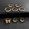 Ring, set, accessory, Amazon, suitable for import, European style, boho style