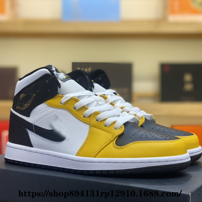 莆田靴ピュアオリジナル aj1 ミッドトップ男性と女性のスニーカージョーカジュアルバスケットボールシューズ白緑グレー白ミッドホワイトパンダ|undefined