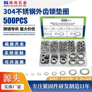 500PCS 304���P����X�i�|ȦM2.5-M12�����������Ή|Ȧ��Ȧ���b