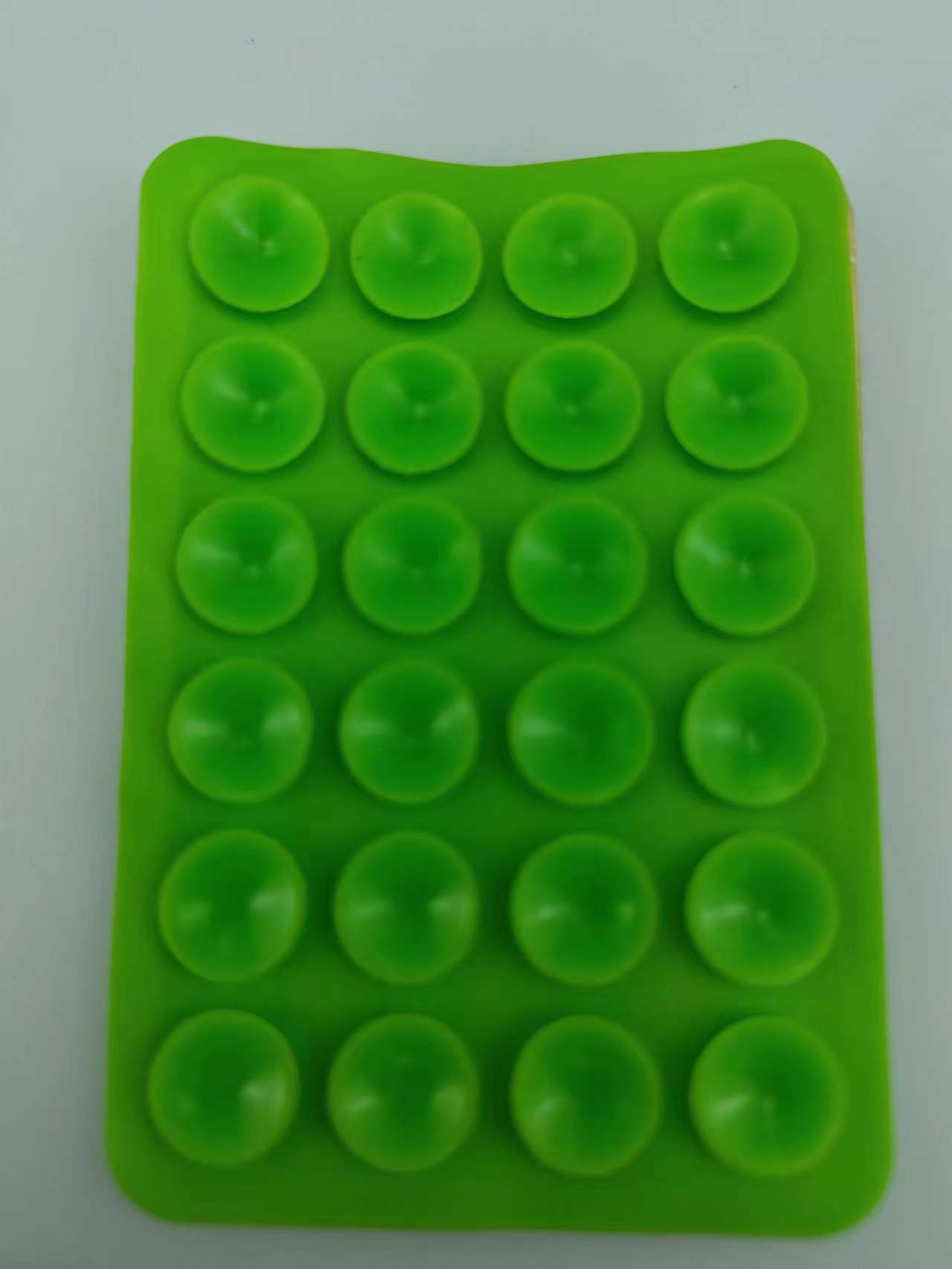 Suministro directo de fábrica de ventosa de silicona ventosa de teléfono móvil ventosa cuadrada ventosa de 24 granos ventosa de soporte para teléfono móvil ventosa de silicona de doble cara