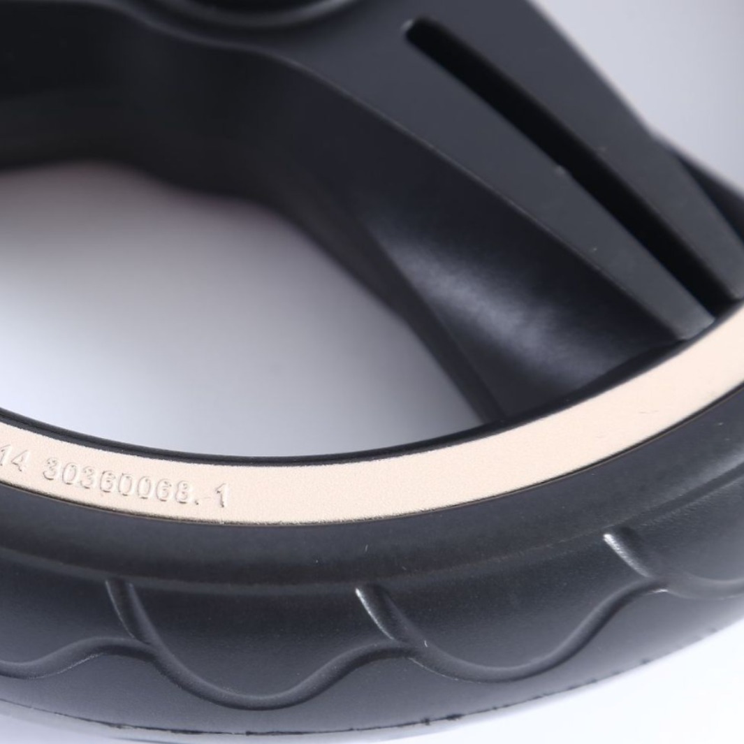 儿童车轮 遛娃车轮 EVA发泡轮 PU轮 双面喷金边 7寸