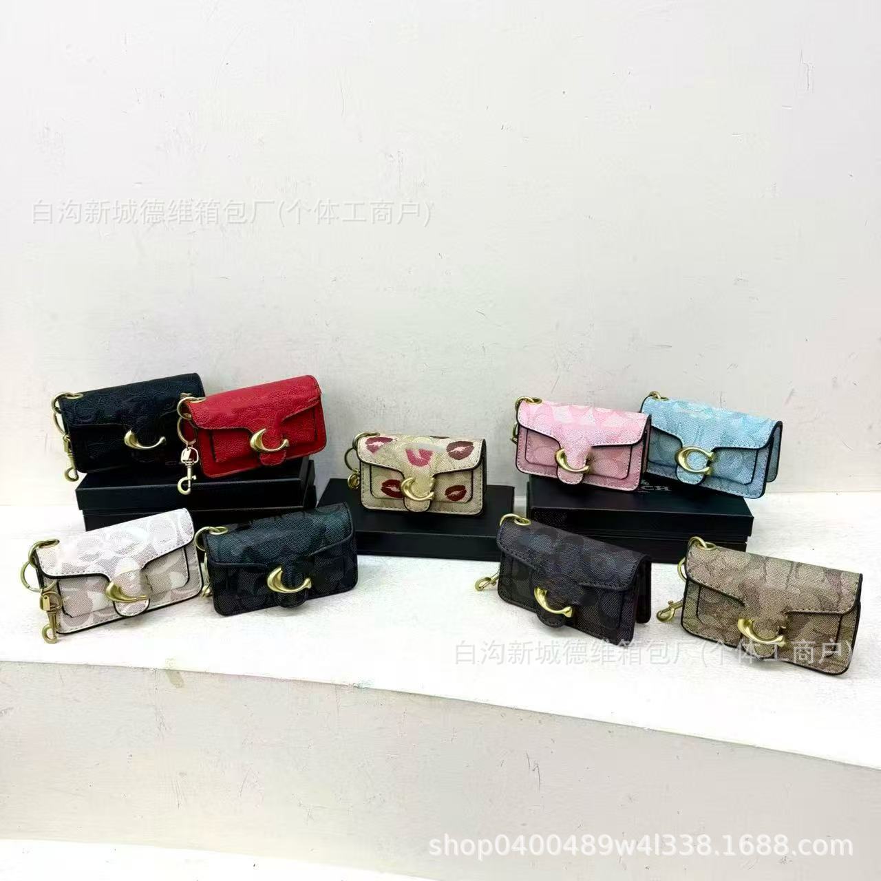 Trendy Foreign Trade C Brand Dionysus Mini Keychain Bag European and American Exquisite Small Square Bag Personalized Fashion Clutch Bag