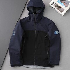 光板纳木措户外单层冲锋衣防风防水新款潮流百搭防风新款开衫外套