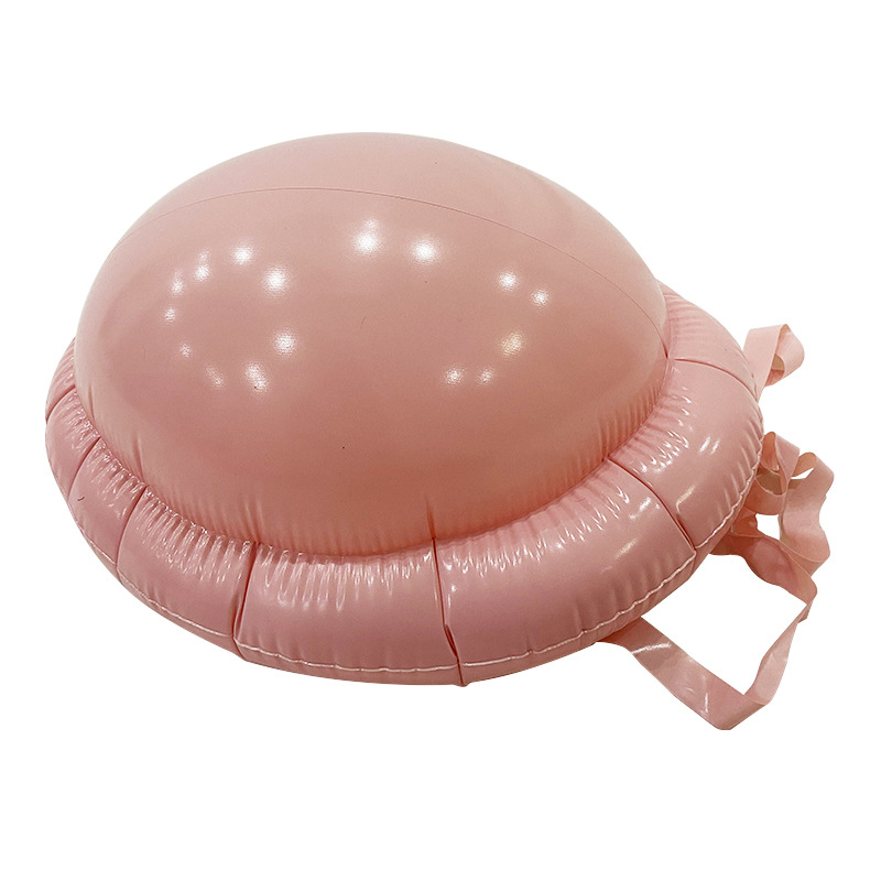 En stock PVC inflable Santa Claus gran vientre Cosplay accesorios del partido mujeres embarazadas falso vientre Juguetes