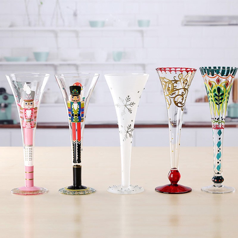 샴페인 컵 5 피스 세트