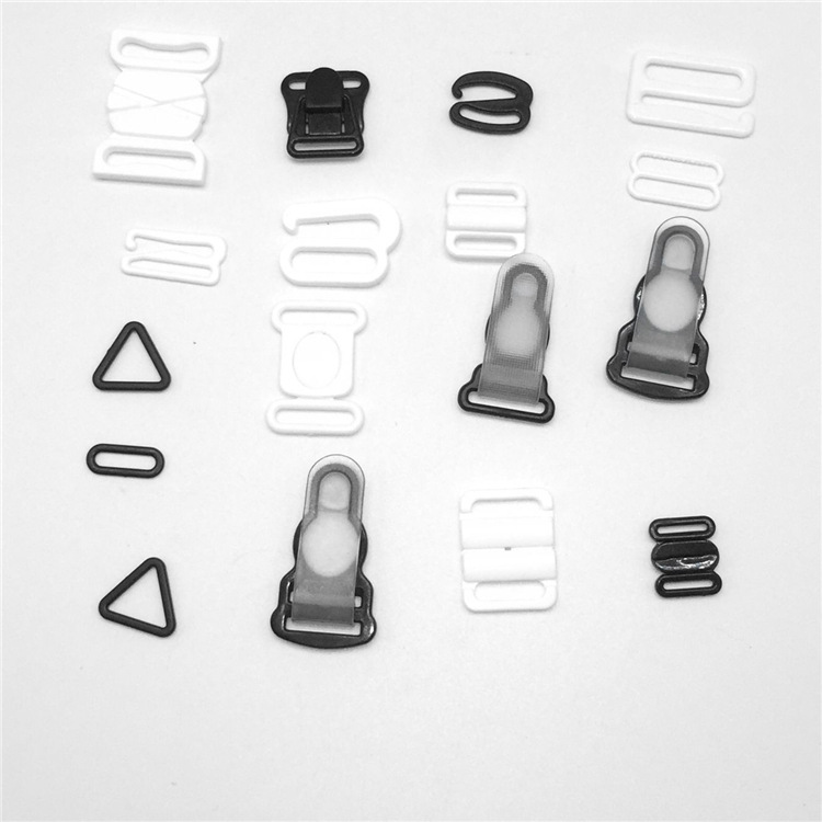 厂家供应 各种款式 各种尺寸 内衣调节扣 内衣对扣塑料内衣扣