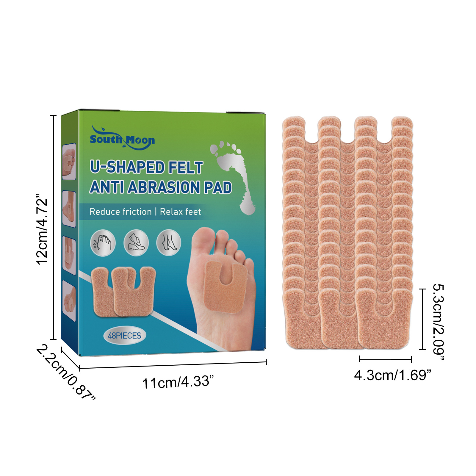 South Moon Front Pads Image 2