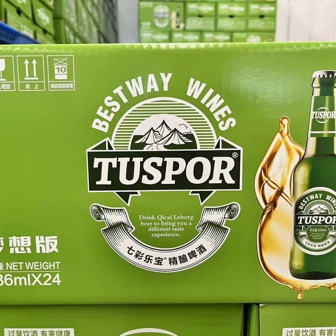 Красочное пиво Lebao Dreamer, 24 бутылки маленьких бутылок, 236 мл, дешевое пиво, ночной бар, супермаркет, KTV, самообслуживание