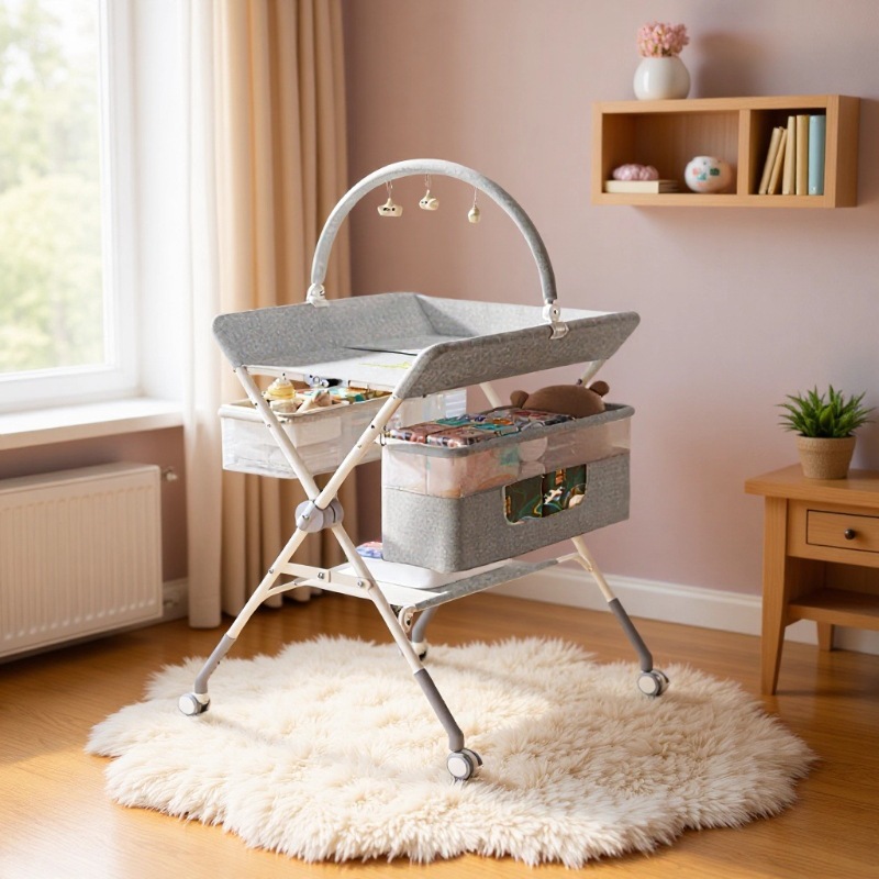 Children's diaper table