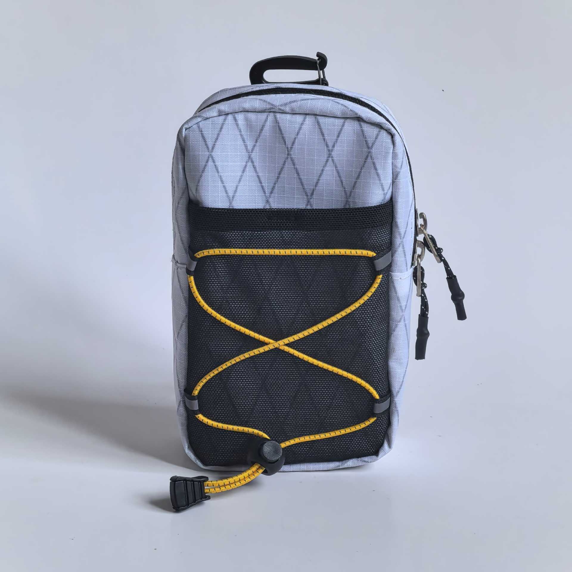 Mobile phone bag x-pac-white (yellow rope)