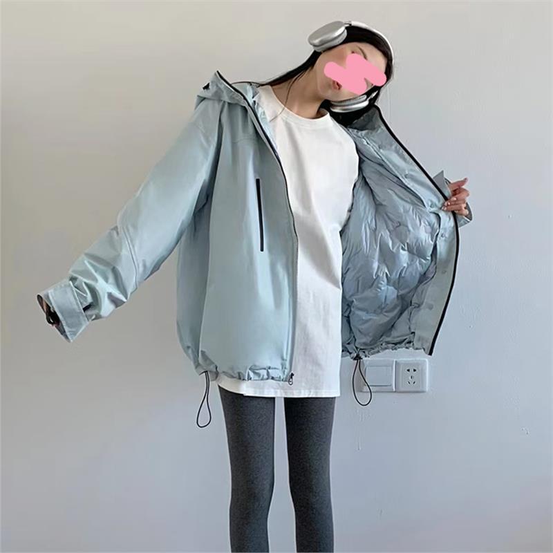 글레이셔 블루 싱글 쉘 + 다운 라이너