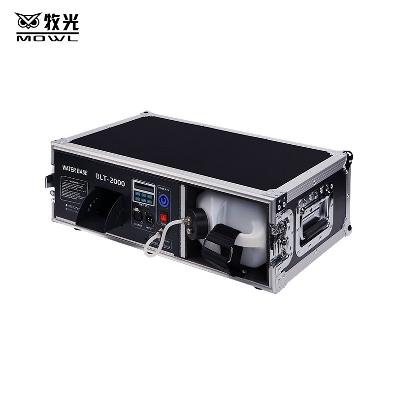 2000W de alta potencia a base de agua máquina de niebla de bosque pequeña máquina de niebla 1500W máquina de niebla matutina bar boda humo