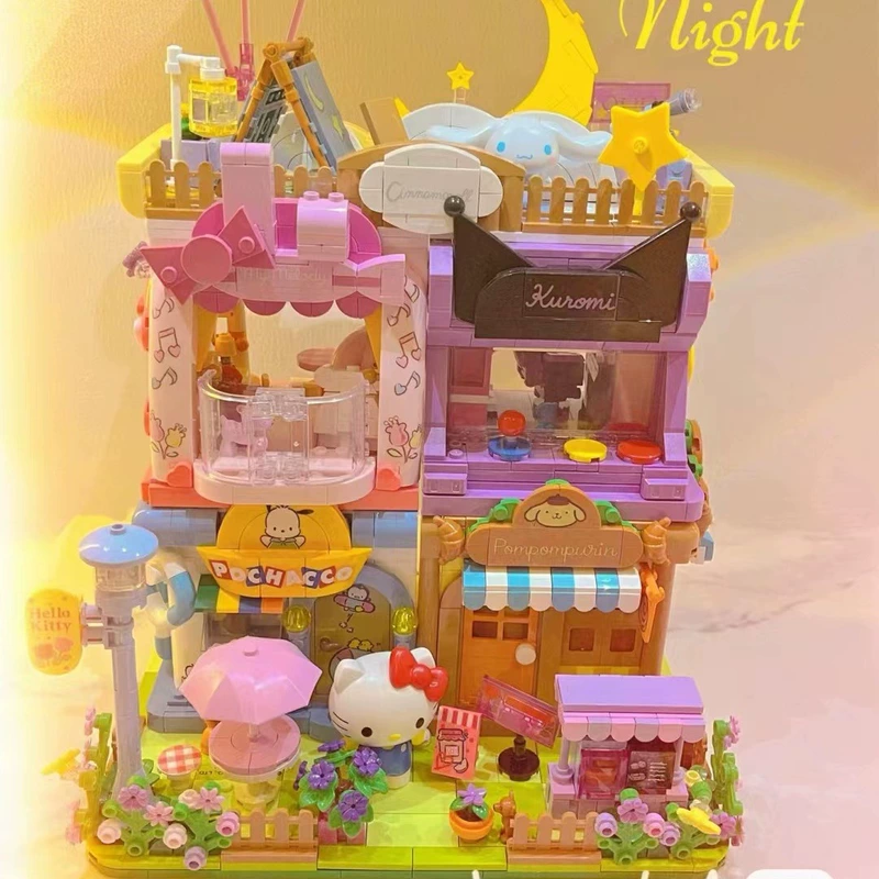 Конструктор Sanrio: домик Пачакко Куроми Синамонролл