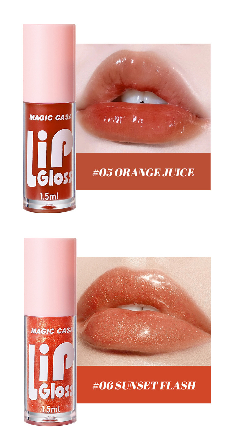 MAGIC CASA Cross-border Six-Piece Set of Water Light Jelly Lip Care Oil and Lip Lotion undefined