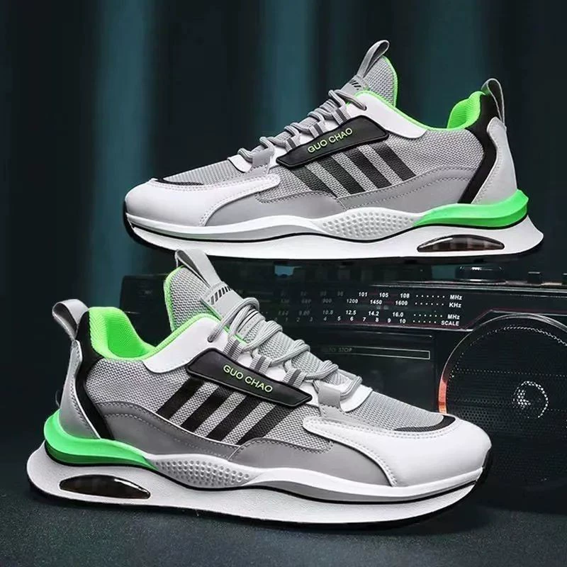 Footwear for leisure, universal men's non-slip breathable sports shoes, for import