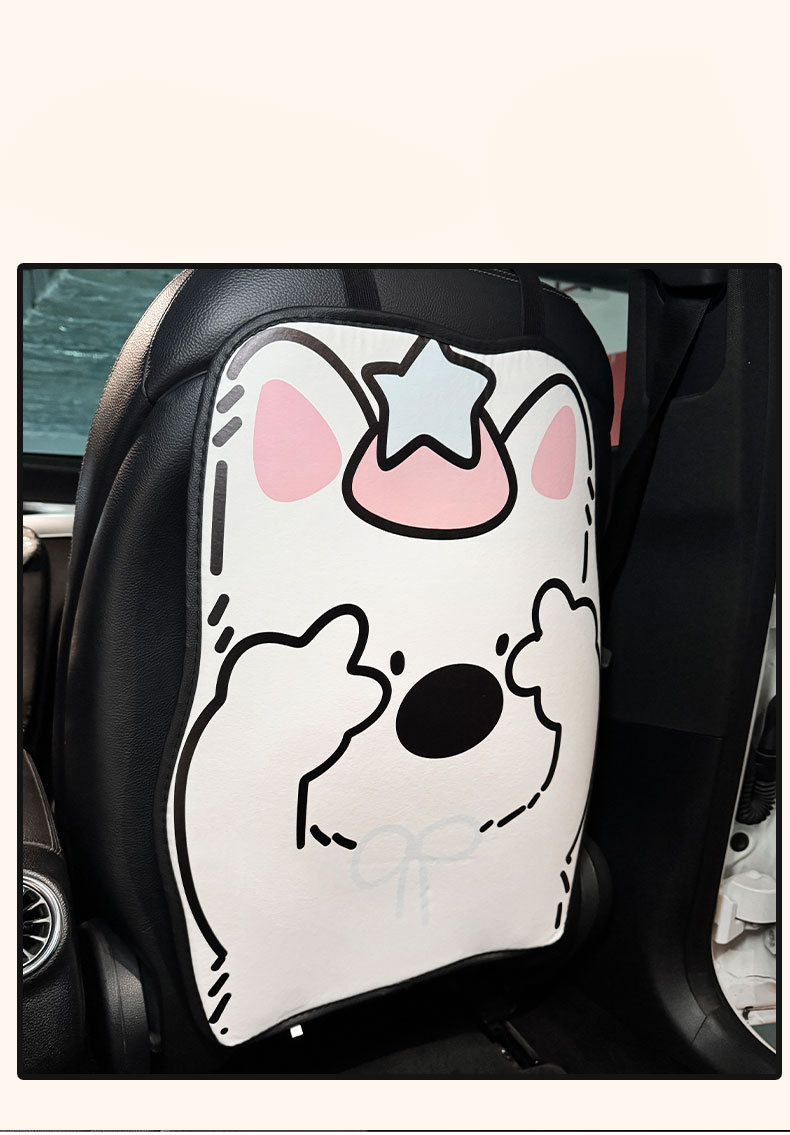 New Model Anti-Kick Backrest Pad for Car Seats, Universal Anti-Dirt Protective Pad for Interior Use, Rear Seat Anti-Wear Pad