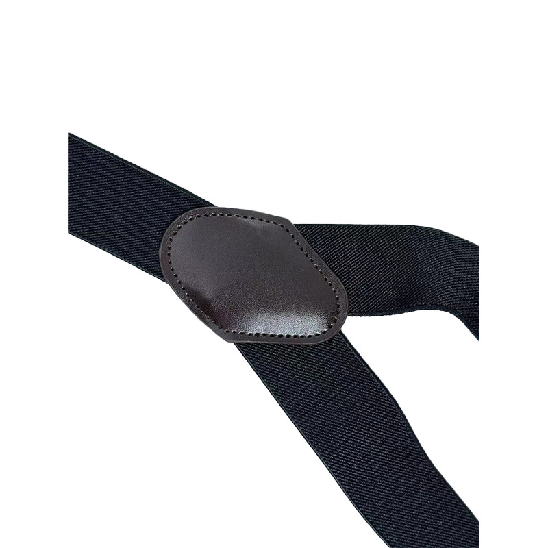 Suministro directo de fábrica: 6 clips tirantes para hombres con correas engrosadas banda elástica accesorios de hardware de alta calidad en stock suministro directo