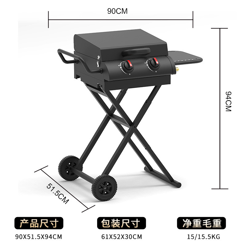 CE certificado Amazon plegable horno de gas portátil horno de gas exterior horno de gas americano horno de gas natural horno de gas