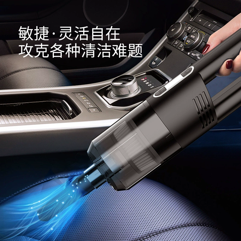 Handheld small vacuum cleaner charging for car