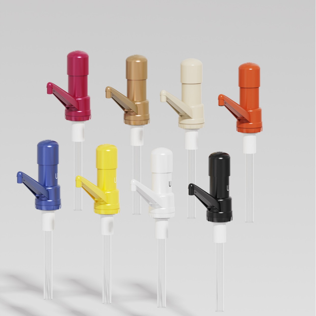 UKFND30 10ml-15ml-25ml-30ml高粘度食品泵，外置弹簧番茄酱泵头