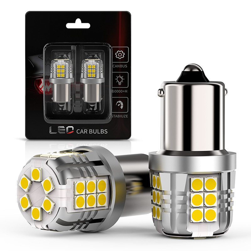 T20 Cross-Border Car Led Turn Signal 1156 Ba15S 30Smd P21W Py21W High Brightness Reversing Light