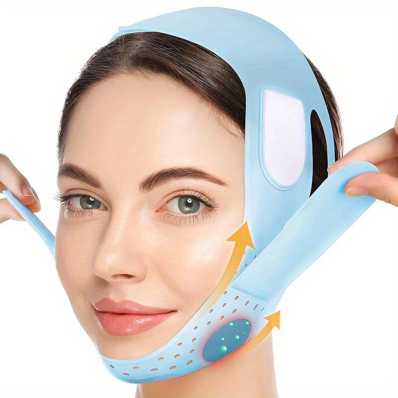 Pulls up mask for face, night elastic bandage