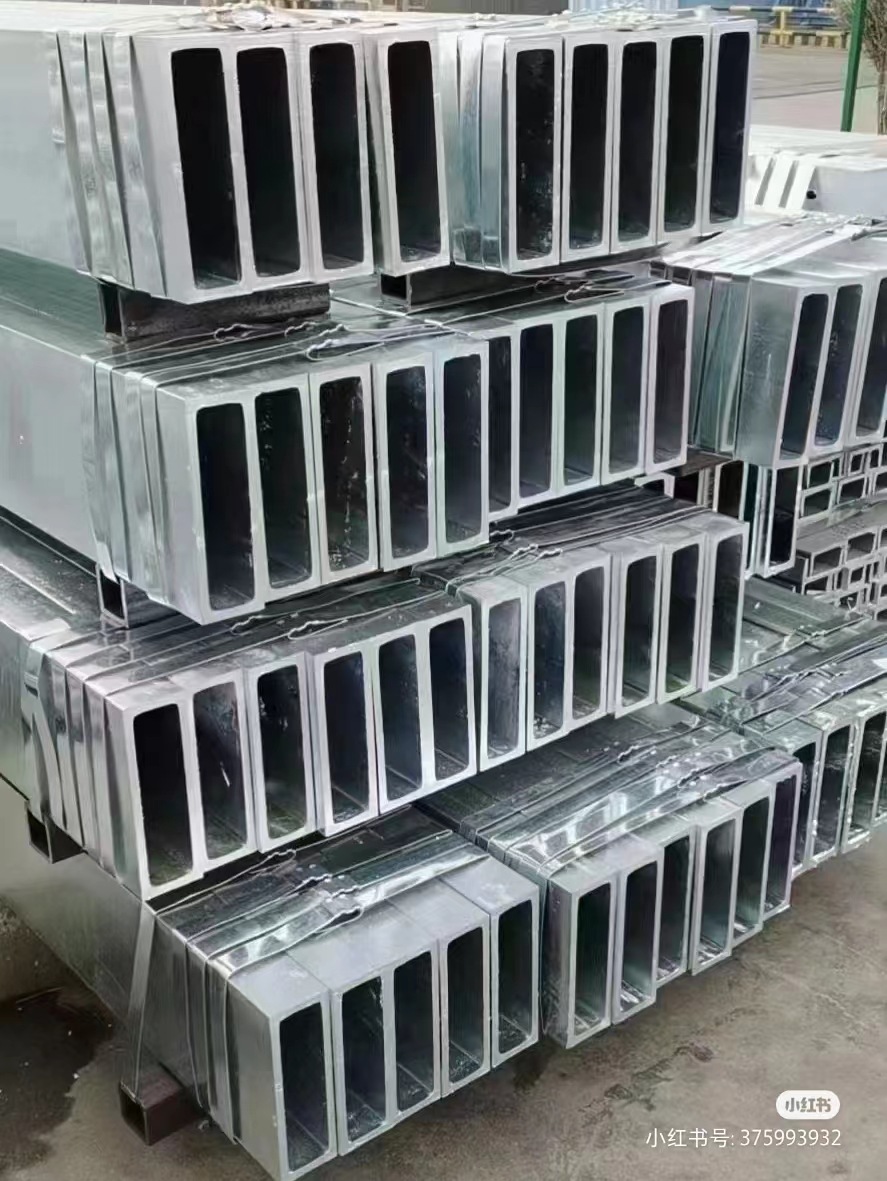 锡林郭勒镀锌方管热镀锌方矩管Q235空心方通厚壁方钢无缝矩形钢管
