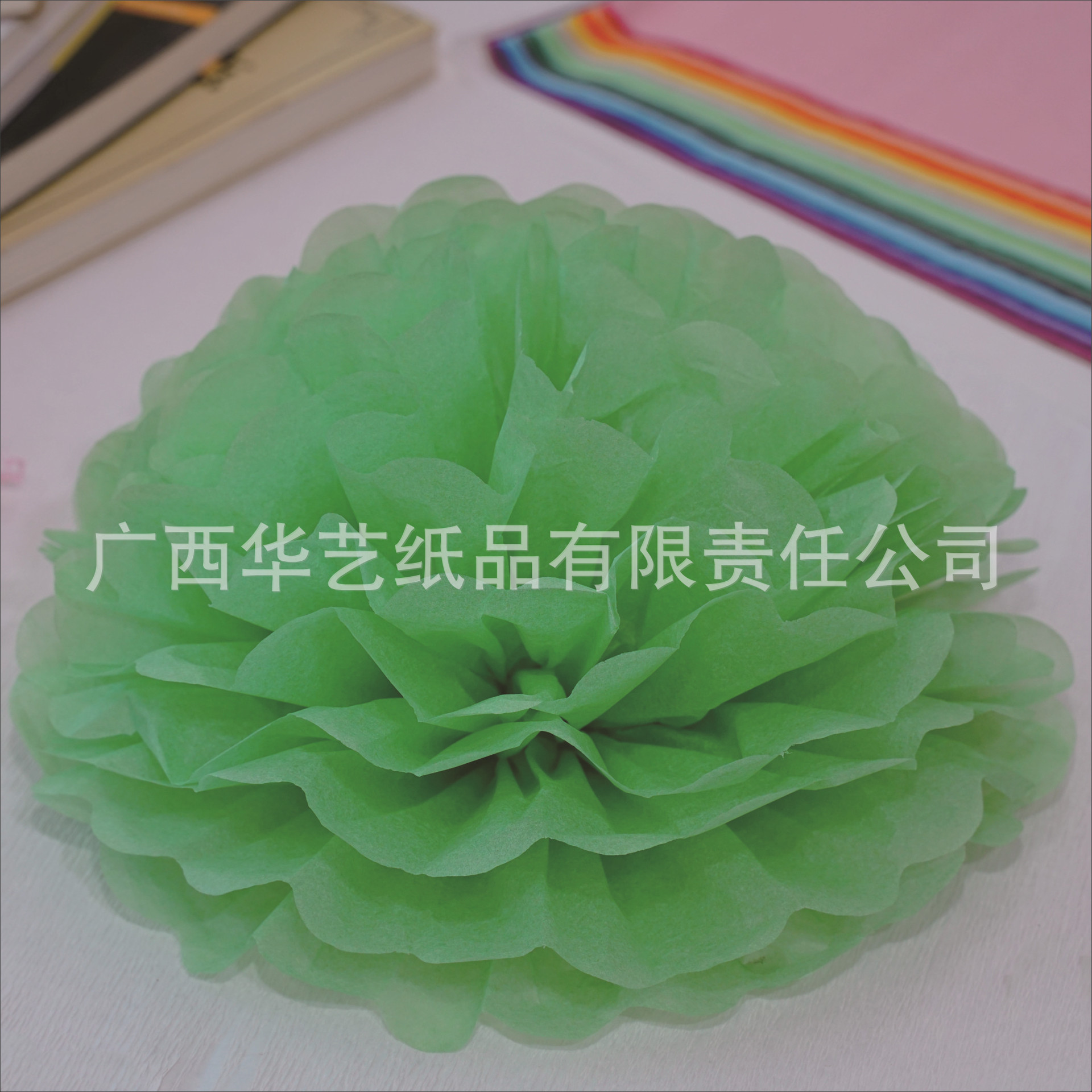Bola de Flores de Papel Decorativo para Boda y Fiesta de Cumpleaños