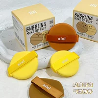 Xixi Gulu Bubble Air Cushion Powder Puff Мягкая и восковая Q-Bomb Непожирающая пудра Влажная и сухая губка для макияжа Beauty Egg Tool