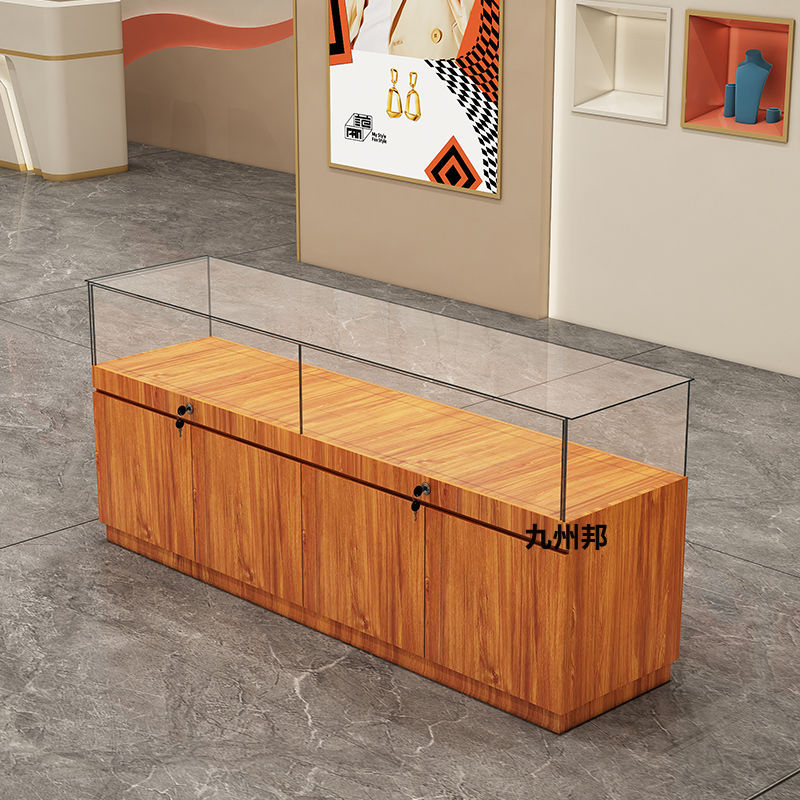 商场珠宝首饰展示柜手机眼睛店玻璃展柜博物馆文物陈列柜产品柜台