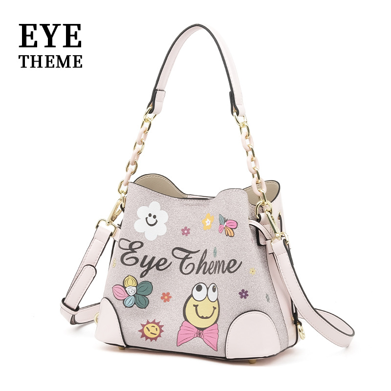 Mujeres impresión de moda bolsas de graffiti bolsas de mano PU bolsas clásicas 2741 #