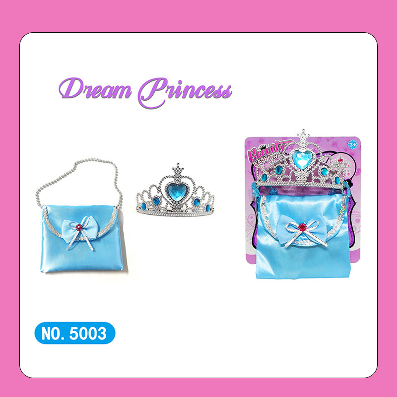 Fashionable trend bag, children's realistic family jewelry, set, toy, accessory, graduation party, dress up 3