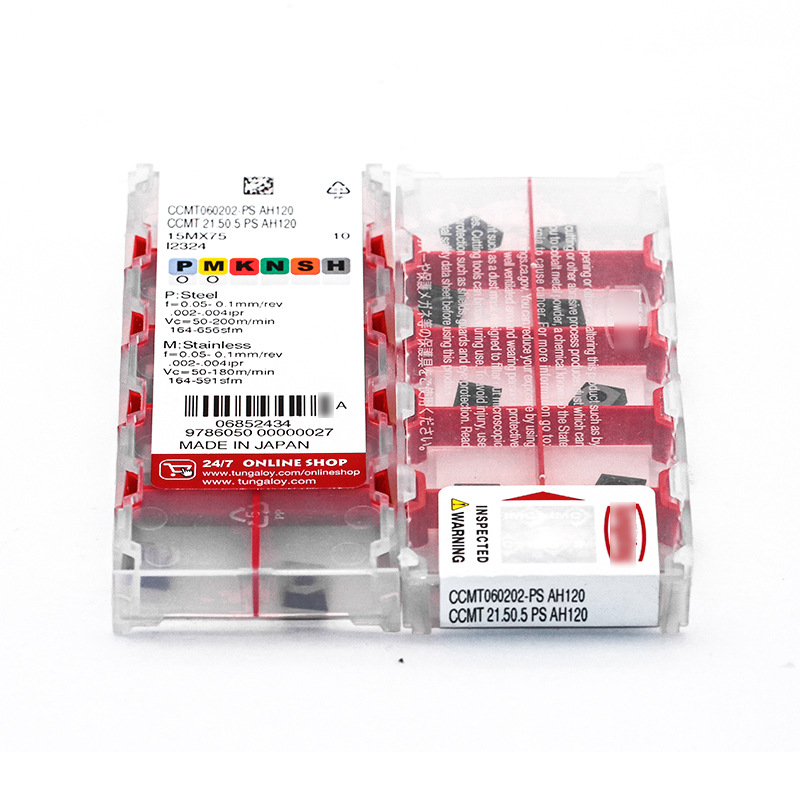 东芝数控刀片 内孔车刀片CCMT060202-PS AH120