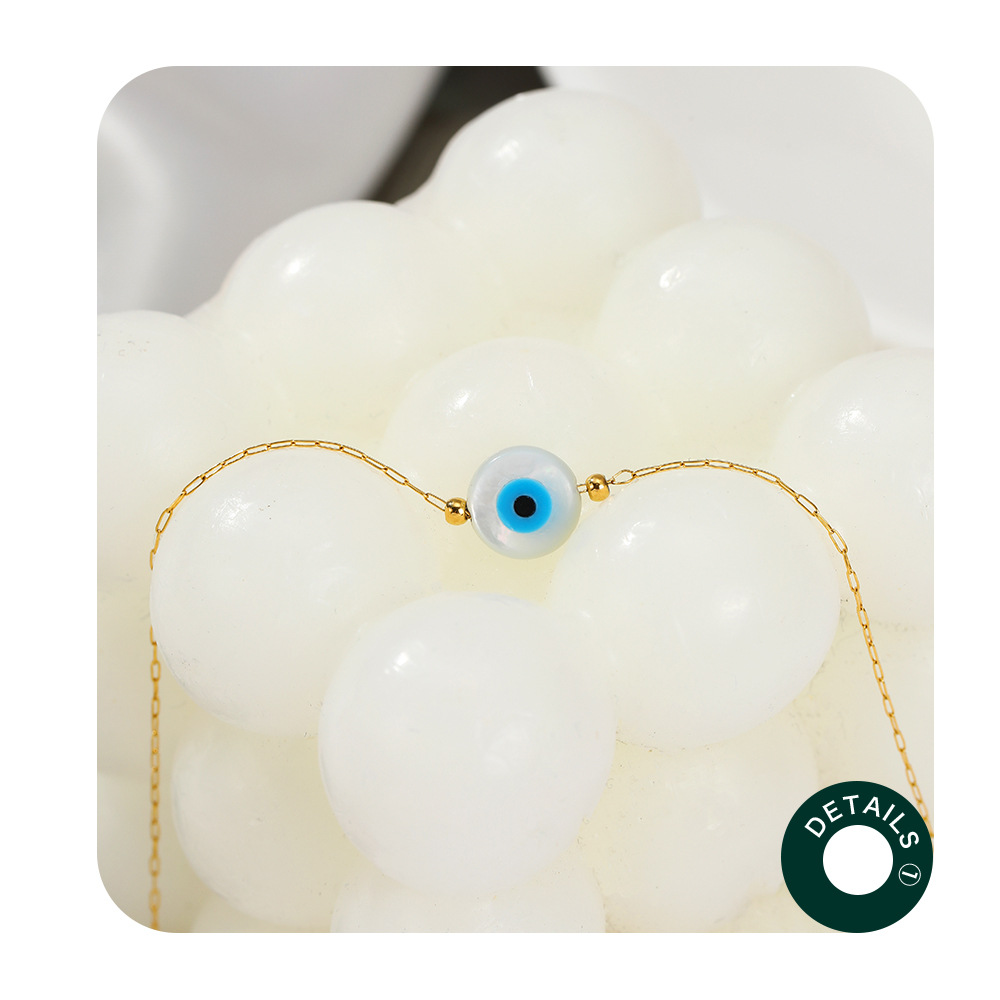 Fashion Eye Stainless Steel Plating Bracelets 1 Piece