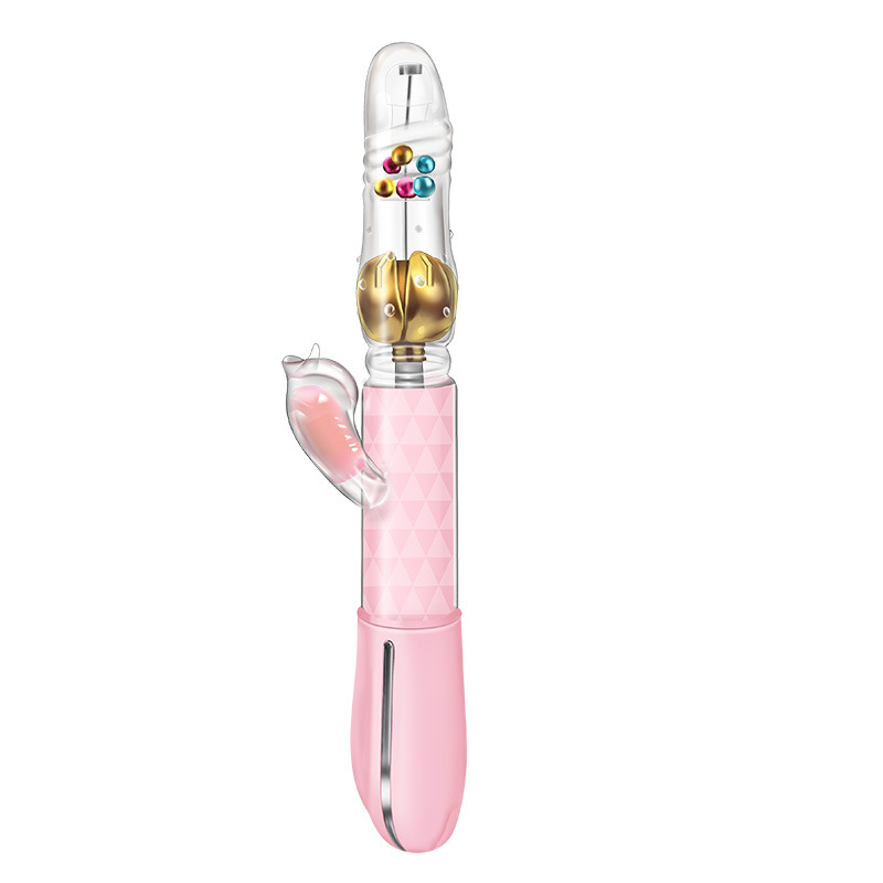 Conjunto de mezcla de agua alta succión de miel, amor amoroso, flores de frecuencia variable, flujo de vibración de dos o tres generaciones, barra telescópica de perlas rotativas, comercio exterior