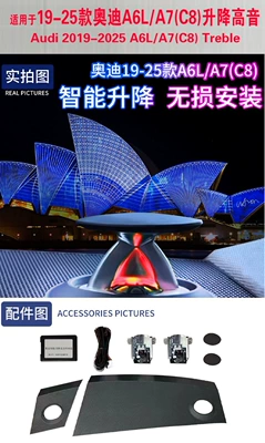 Audi High-Frequency Speakers Are Suitable for Audi A6L/A4L/A5/A7/Q5L/Q7/Q8 Dedicated Audio Systems (Car horn/tweeter) - 19-25-audi-a6l-a7-lifting-tweeter-atmosphere-set