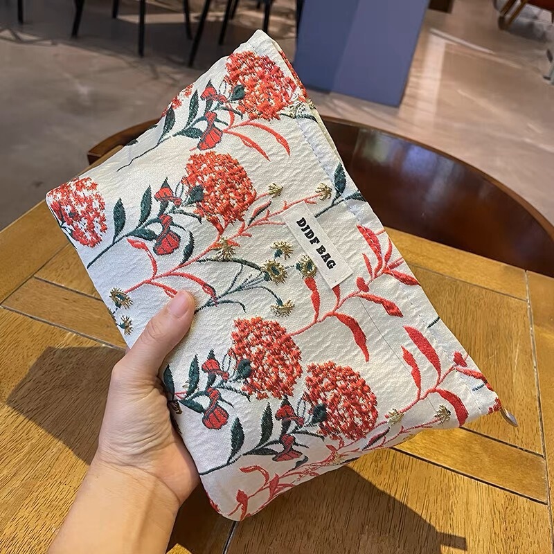 便携超火小清发收纳袋新款口红化妆品化妆包大容量洗漱包|undefined