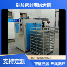 凹槽推车式橡胶密封件二次硫化烘箱 300℃硅氟橡胶制品老化烘箱