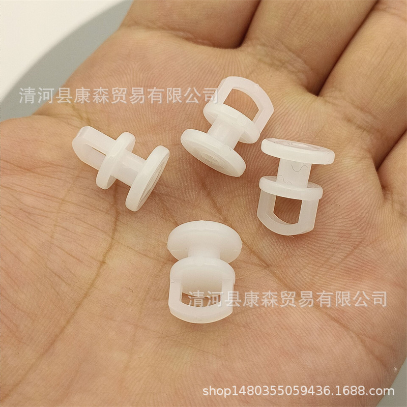 Car curtain plastic buckle hanging ring hook plastic buckle curtain buckle track slide bead bead plastic pulley