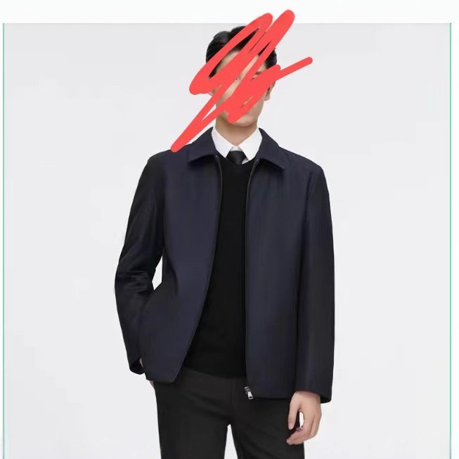 bojia奥莱可以拆卸夹克式男生鹅绒服外套#1896