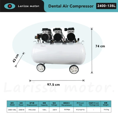 Portable Air Pump, Hava kompressorları - 2400-135l
