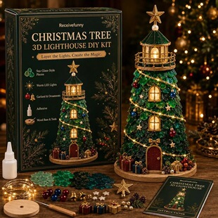 �羳��ƷSea Glass-Style Lighthouse Kit �������L��DIY�����׼�