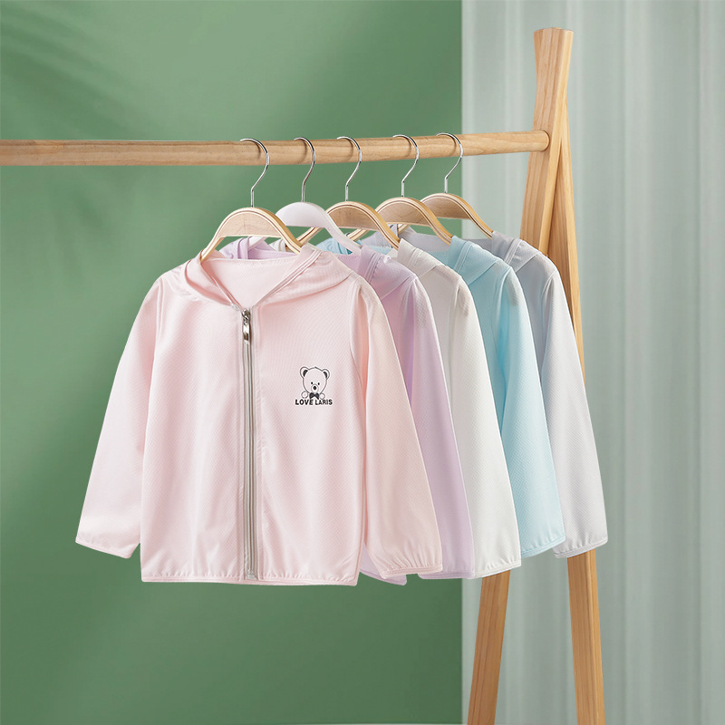 Children's Sun Protection Clothing, Ice Silk 2026 New Stylish Girls' Clothing, Summer Lightweight Cartoon Jacket for Boys and Girls Children's Sun Protection Clothing, Ice Silk 2026 New Stylish Girls' Clothing, Summer Lightweight Cartoon Jacket for Boys and Girls