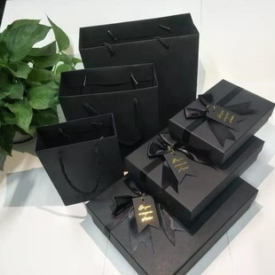 Black Girl's Gift Box Packaging Box Souvenir Clothing Cosmetics Bag Gift Box Ins Style Birthday Gift Box